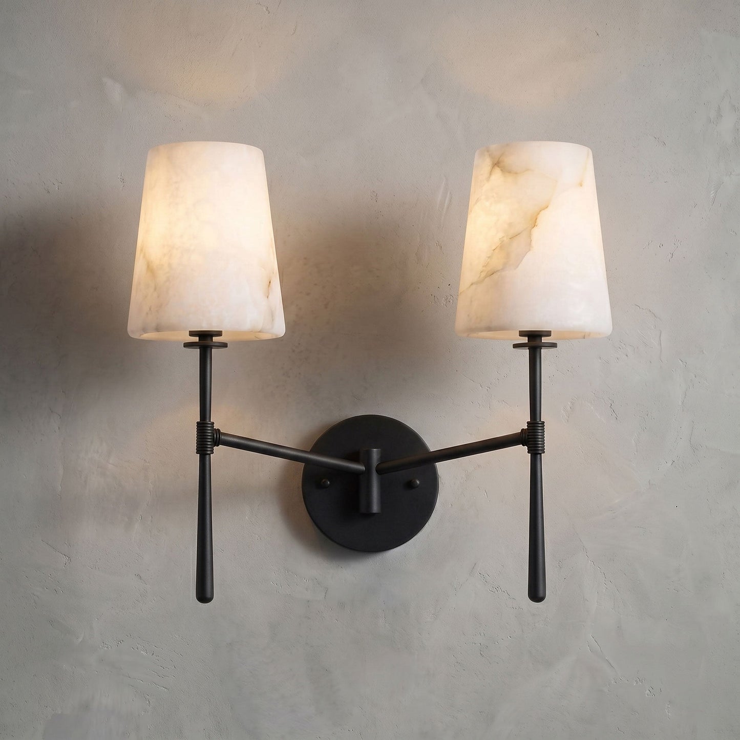 Vionon Alabaster Wall Sconce