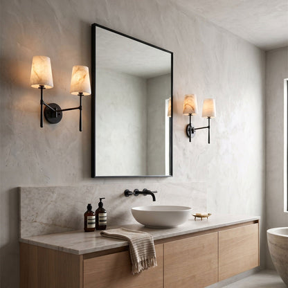 Vionon Alabaster Wall Sconce
