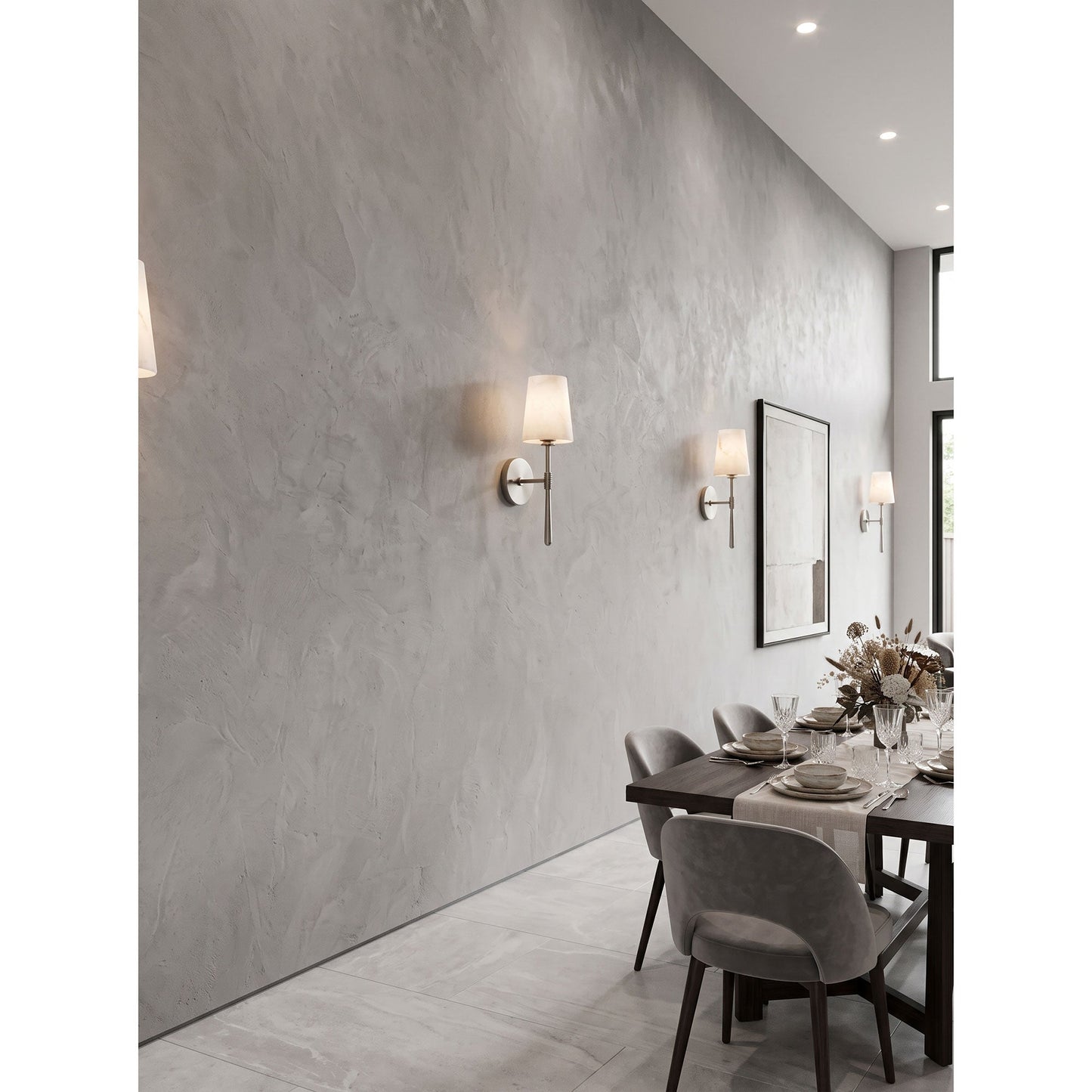 Vionon Alabaster Wall Sconce