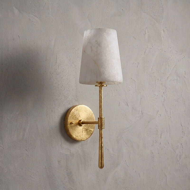 Vionon Alabaster Wall Sconce