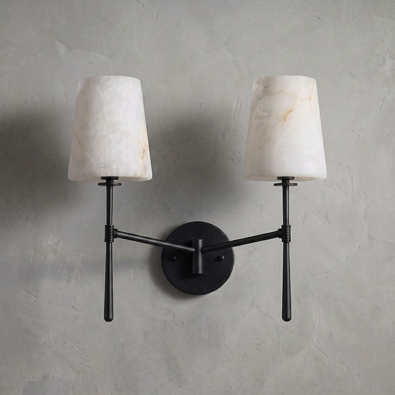 Vionon Alabaster Wall Sconce