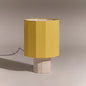 Roma Dodecagon Travertine Table Lamp