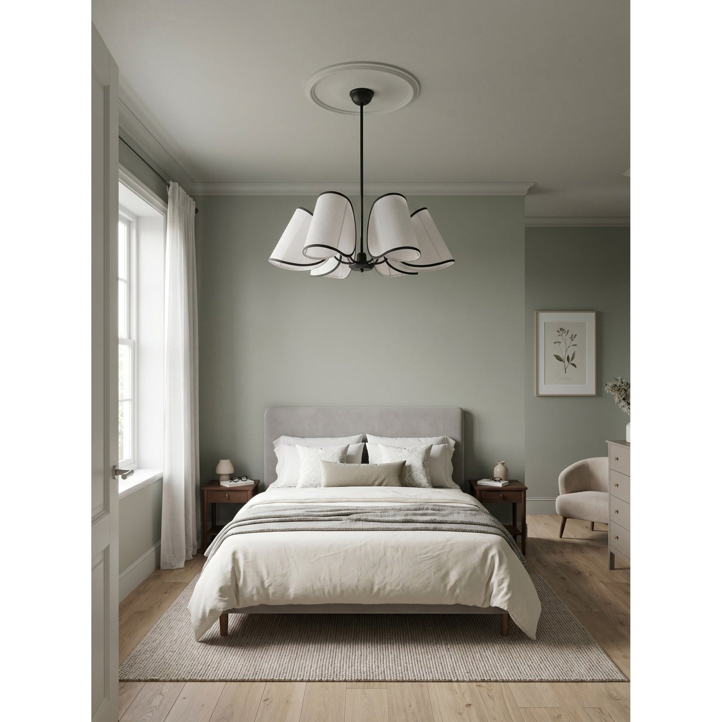 Rory Fabric Chandelier
