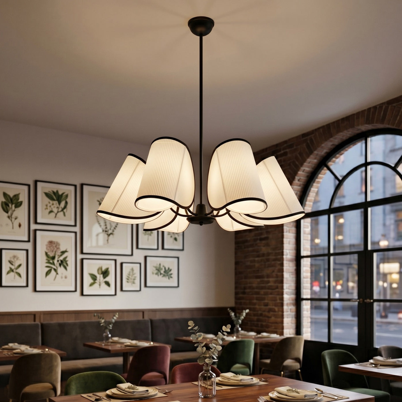 Rory Fabric Chandelier