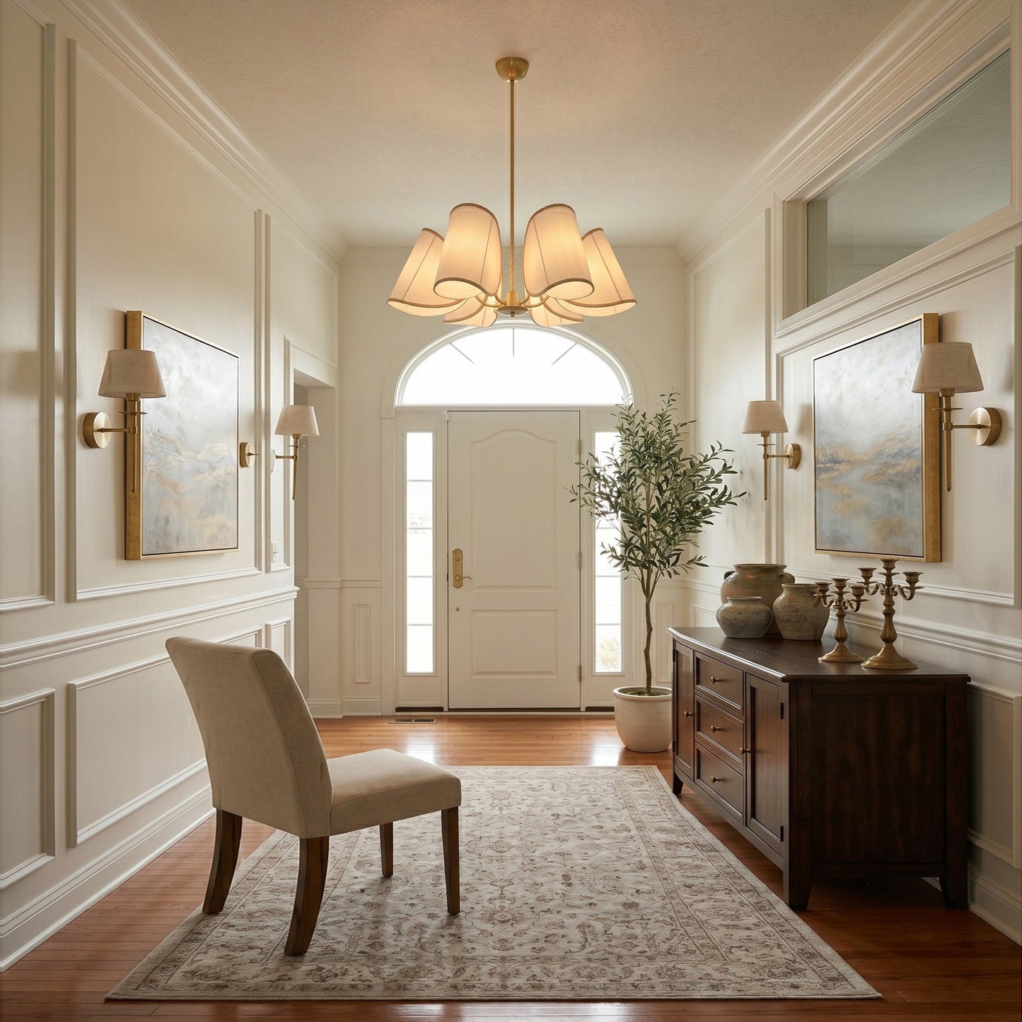 Rory Fabric Chandelier