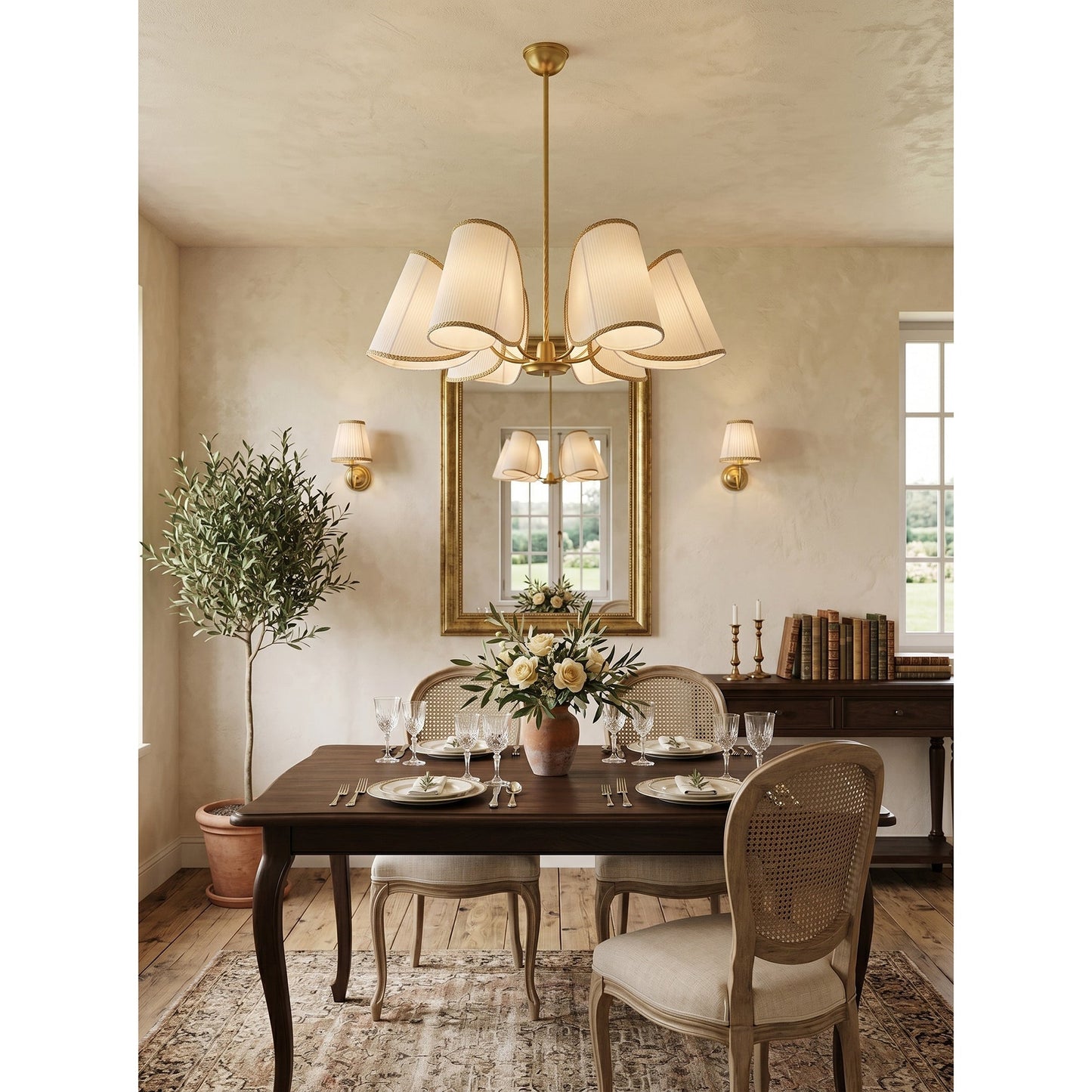 Rory Fabric Chandelier