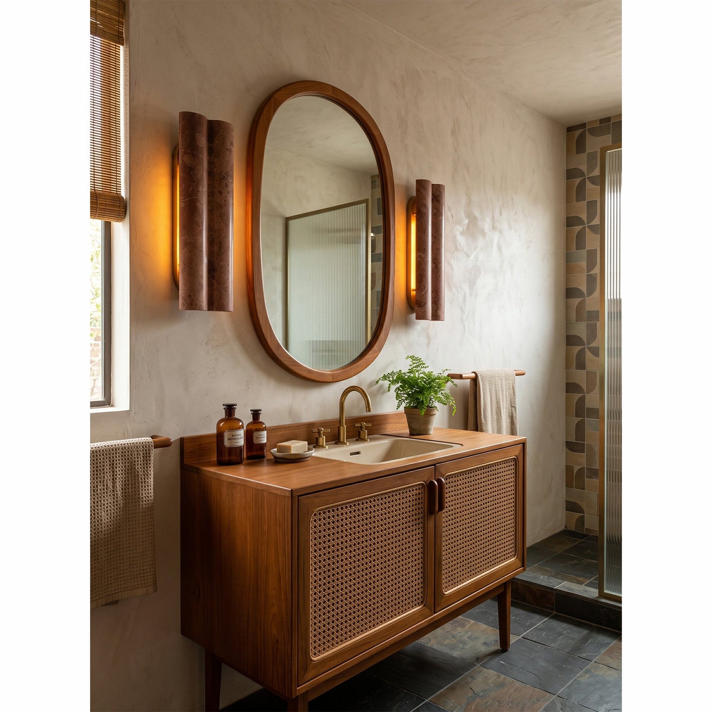 Lysex Marble Wall Sconce