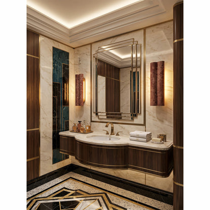 Lysex Marble Wall Sconce