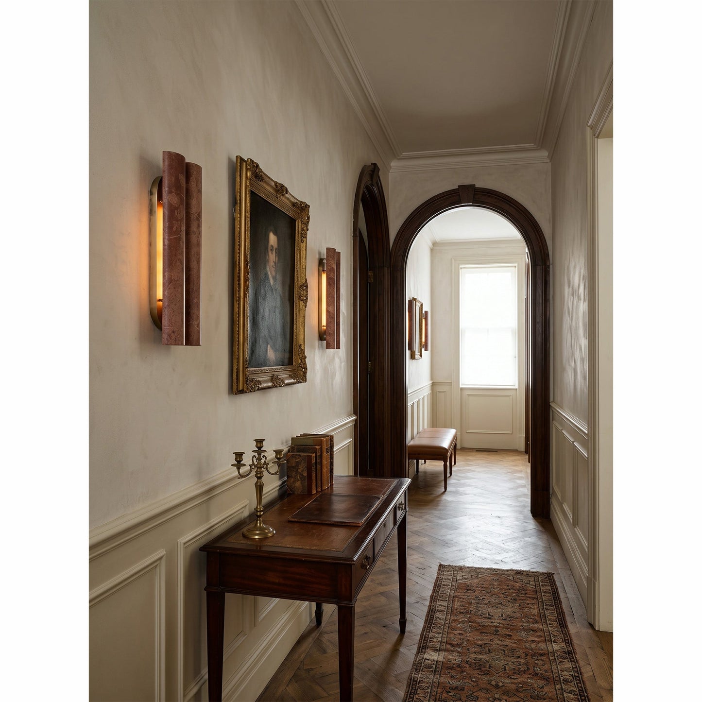 Lysex Marble Wall Sconce