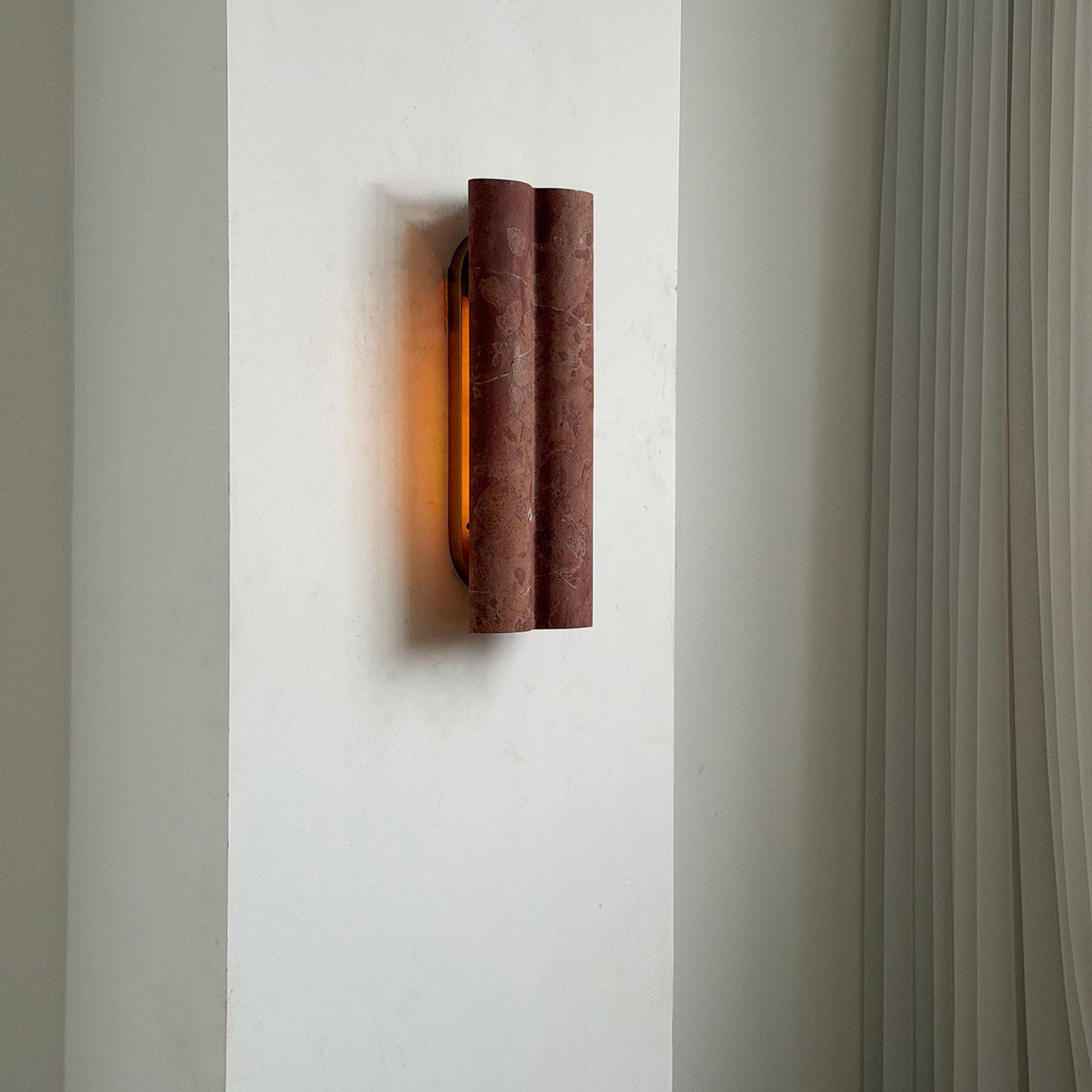 Lysex Marble Wall Sconce