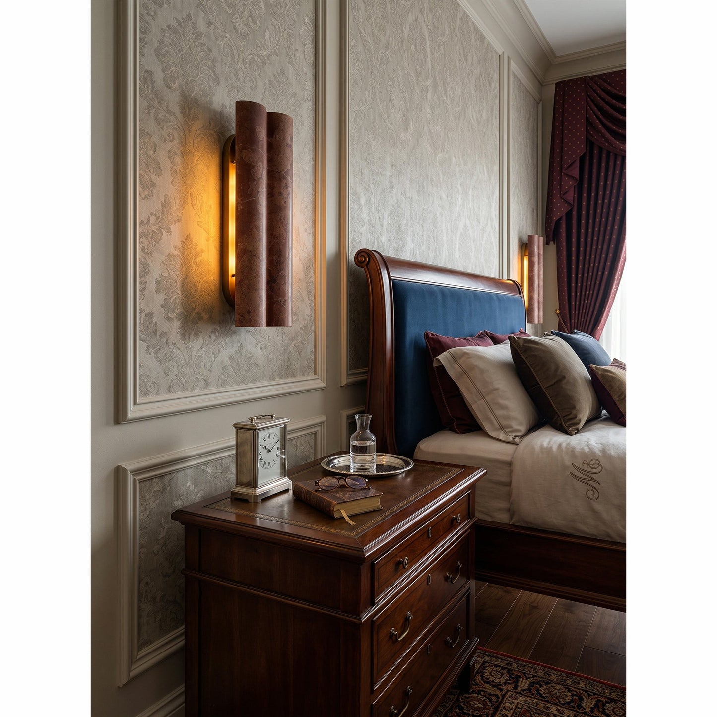 Lysex Marble Wall Sconce