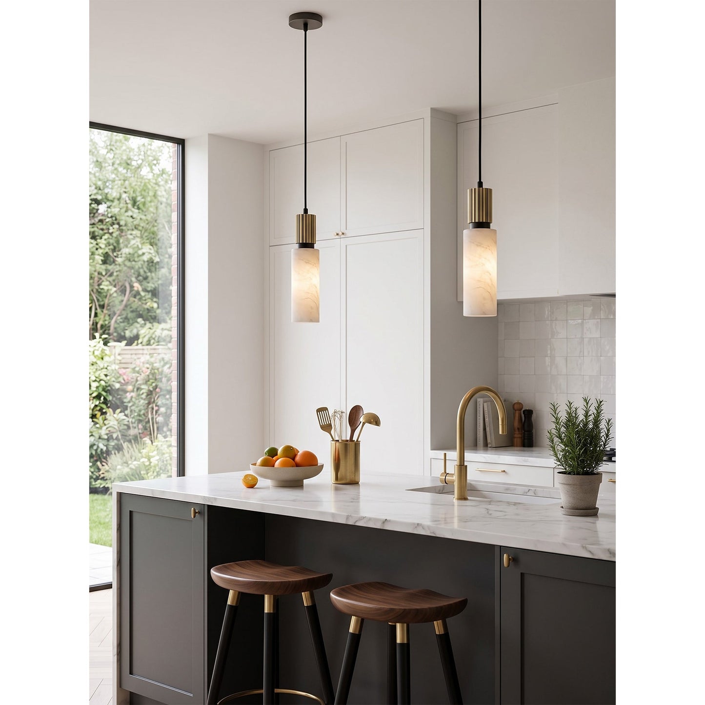 Halola Alabaster Pendant Lamp