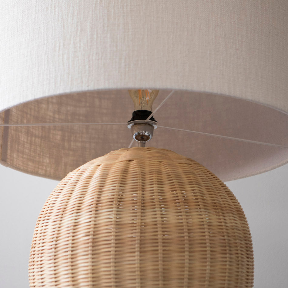 Saona Rattan Table Lamp