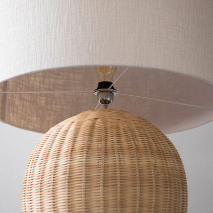 Saona Rattan Table Lamp