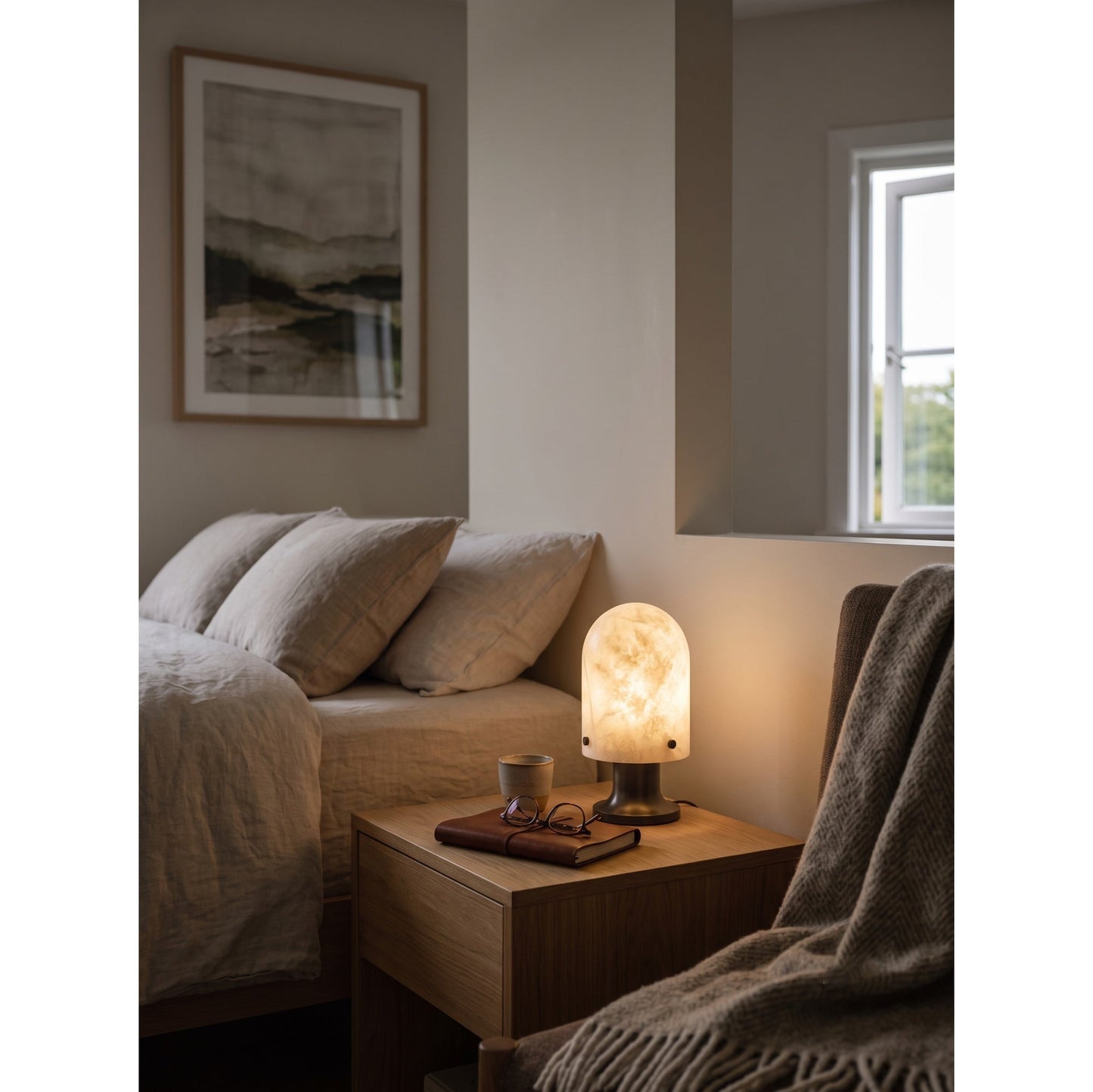 Stresa Alabaster Table Lamp