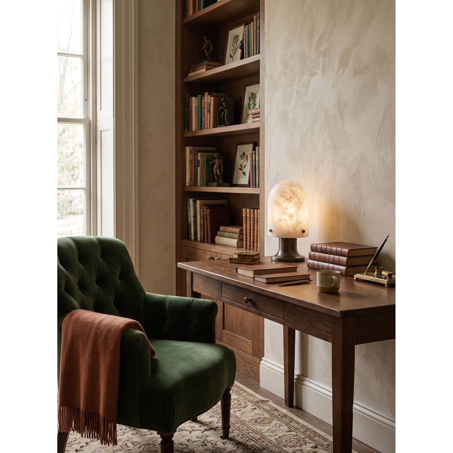 Stresa Alabaster Table Lamp