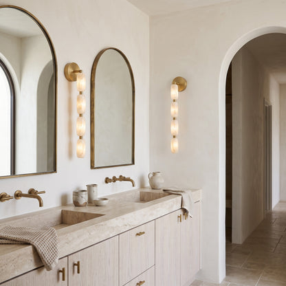 Corance Alabaster Wall Sconce
