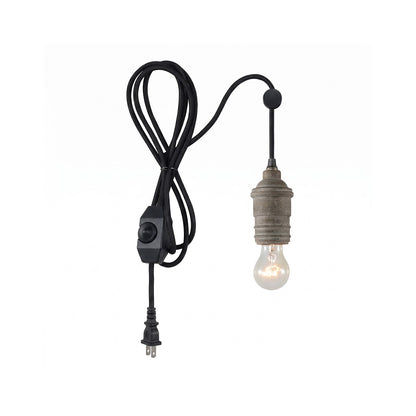 Silvares Wood Swag Lights