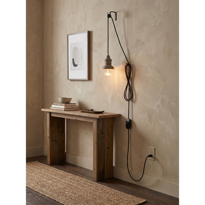 Silvares Wood Swag Lights