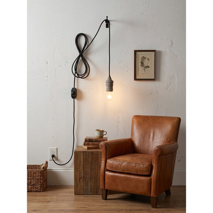Silvares Wood Swag Lights