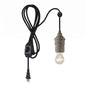 Silvares Wood Swag Lights