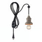 Silvares Wood Swag Lights