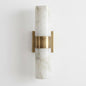 Soleil Fluted Alabaster Wall Sconce