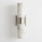 Soleil Fluted Alabaster Wall Sconce