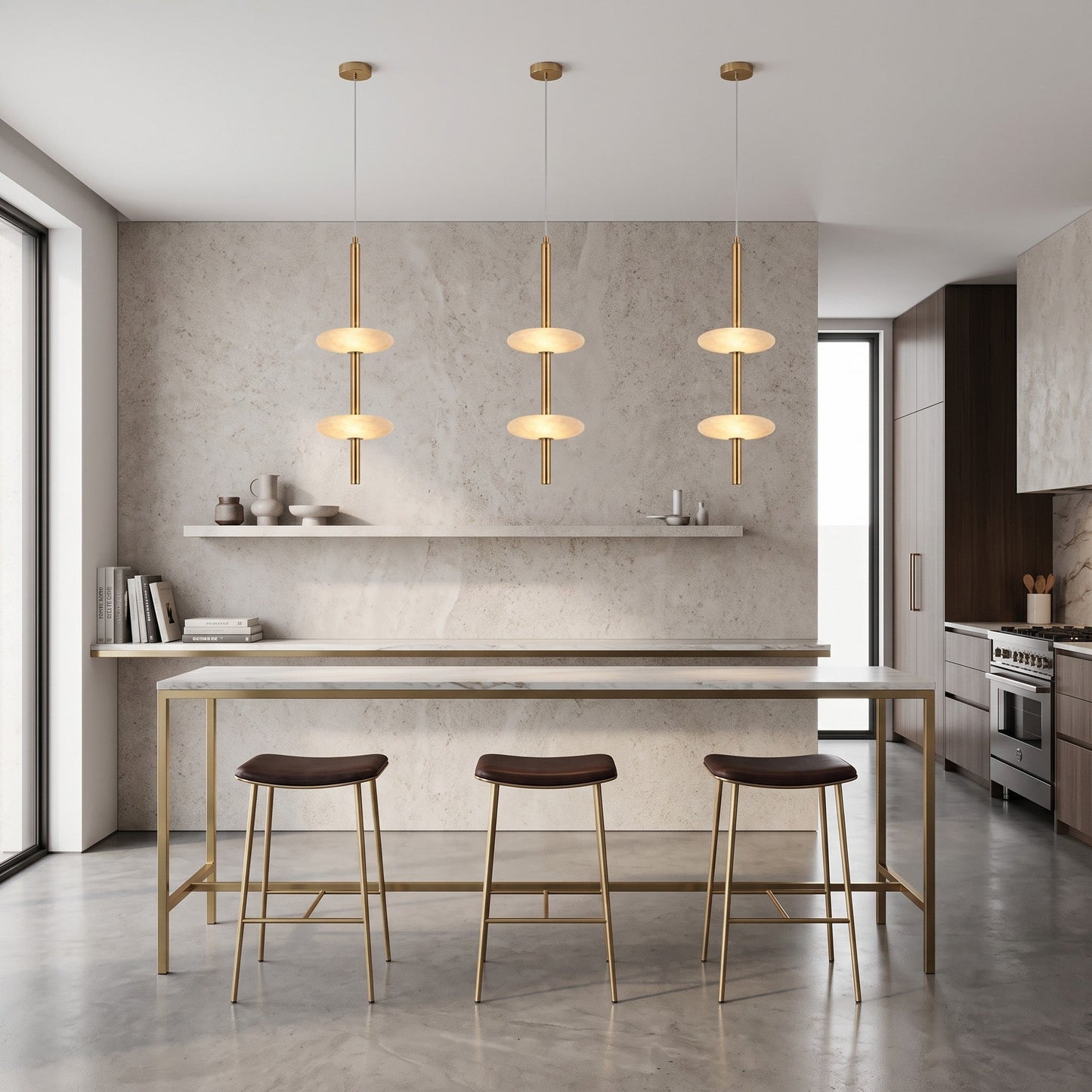 Solevane Alabaster Pendant Lamp