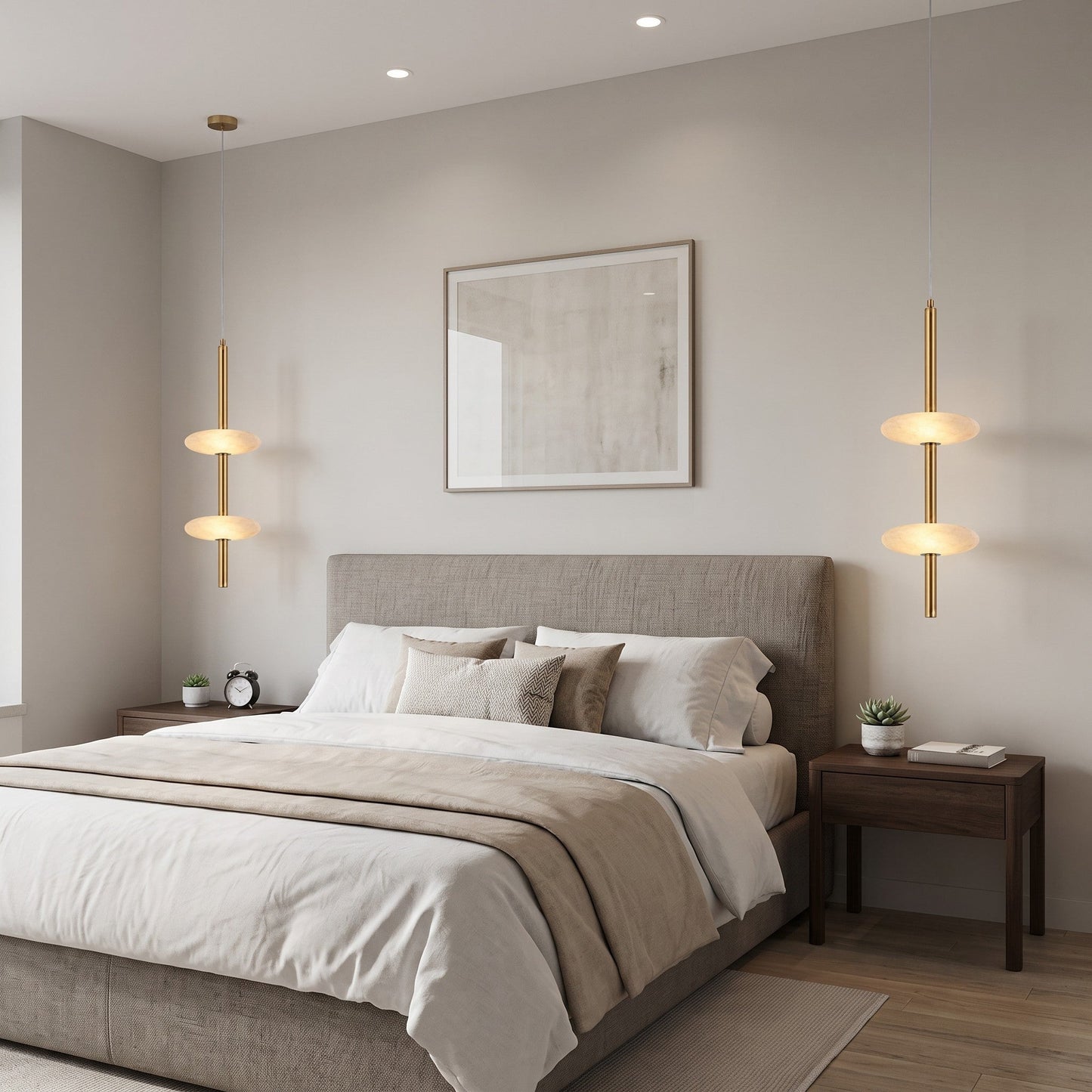 Solevane Alabaster Pendant Lamp