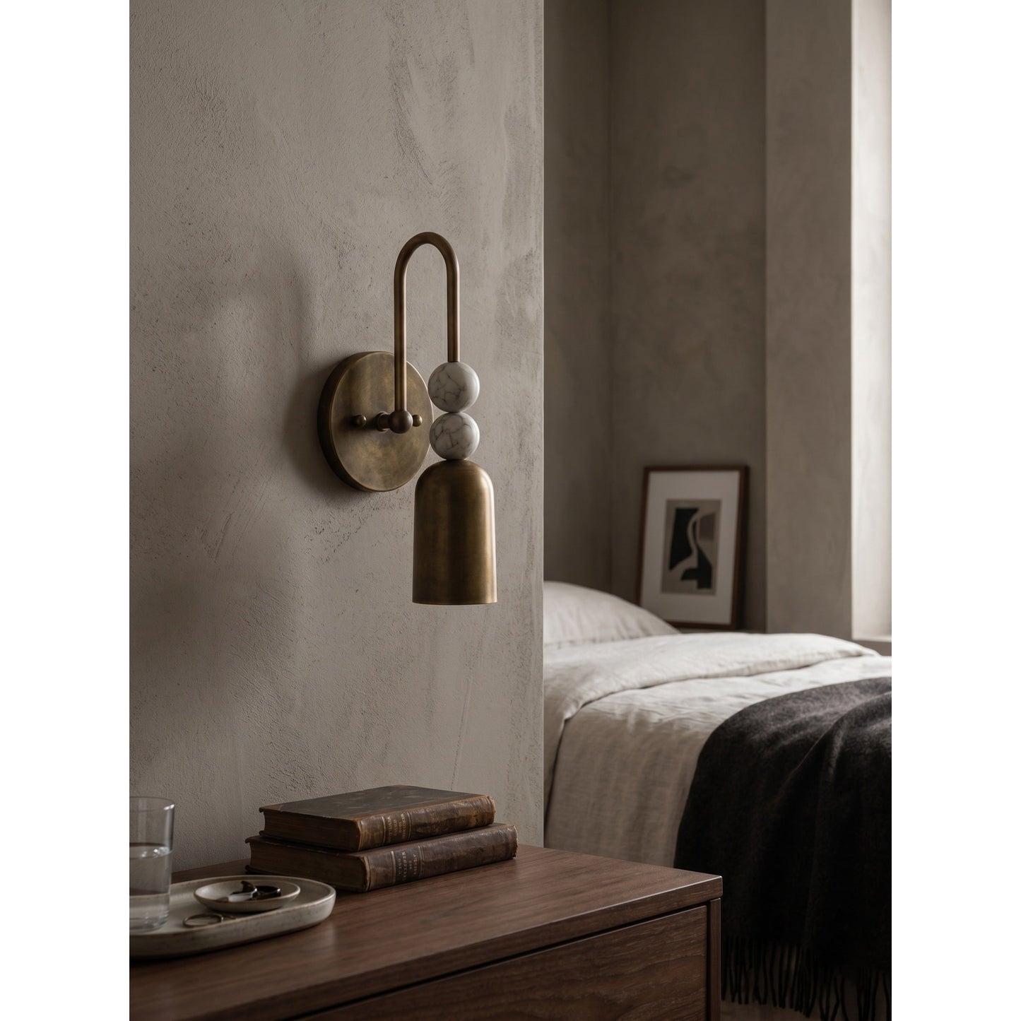 Sphere & Stem Wall Sconce