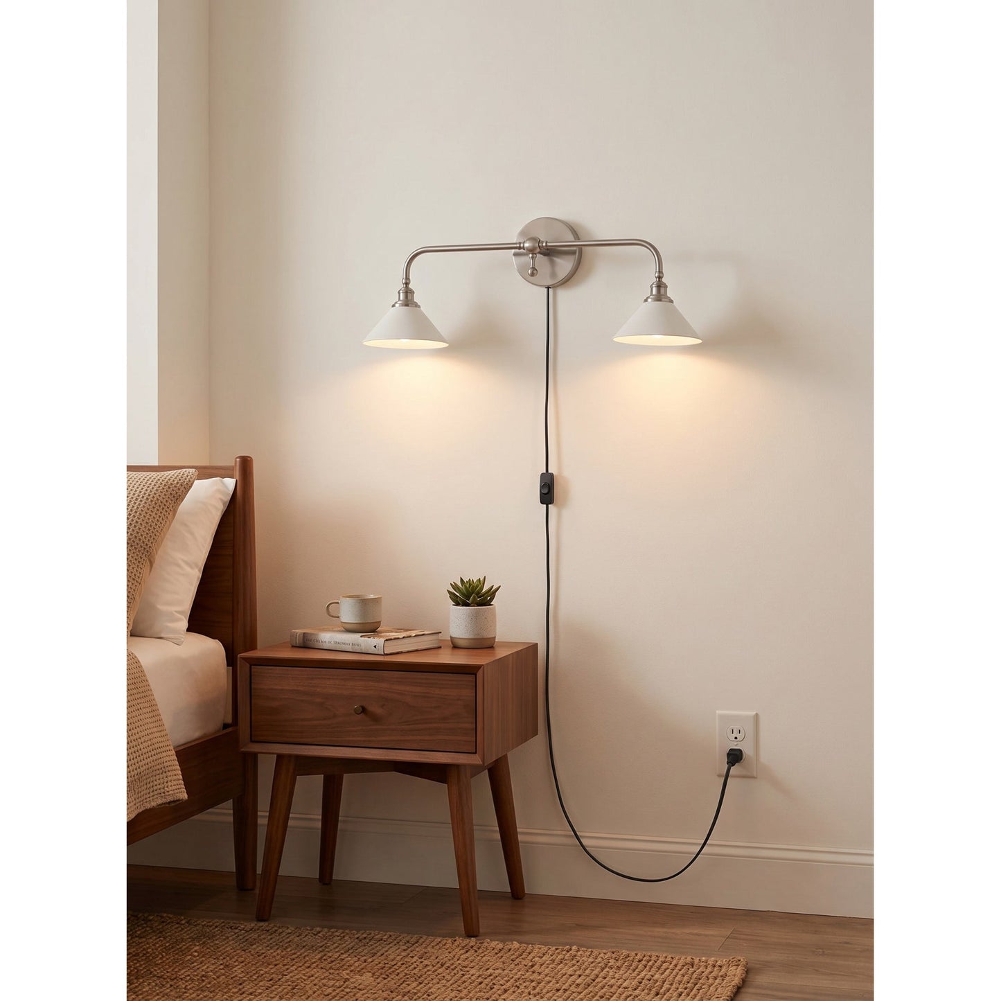 Alentejo Plug-in Wall Sconce