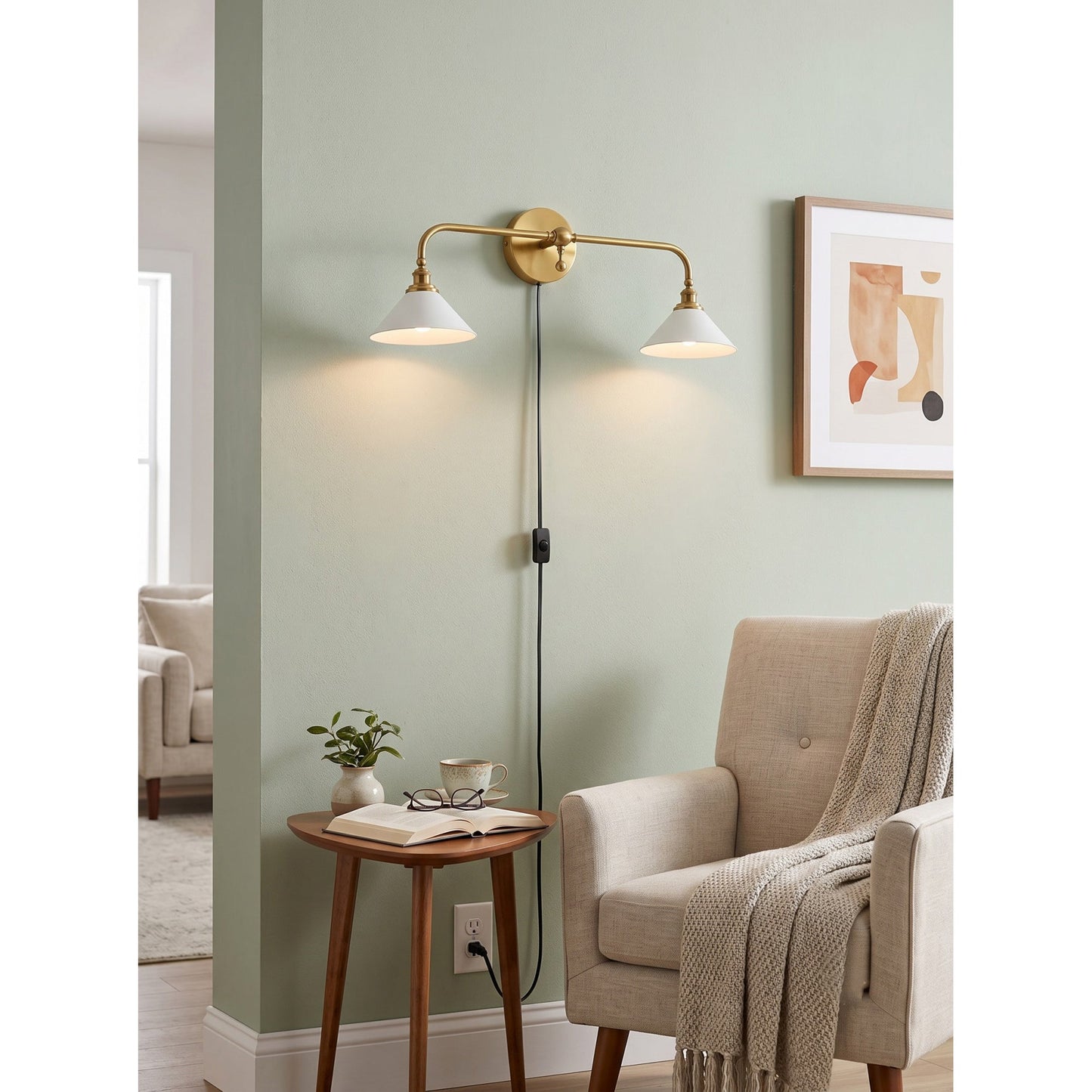 Alentejo Plug-in Wall Sconce