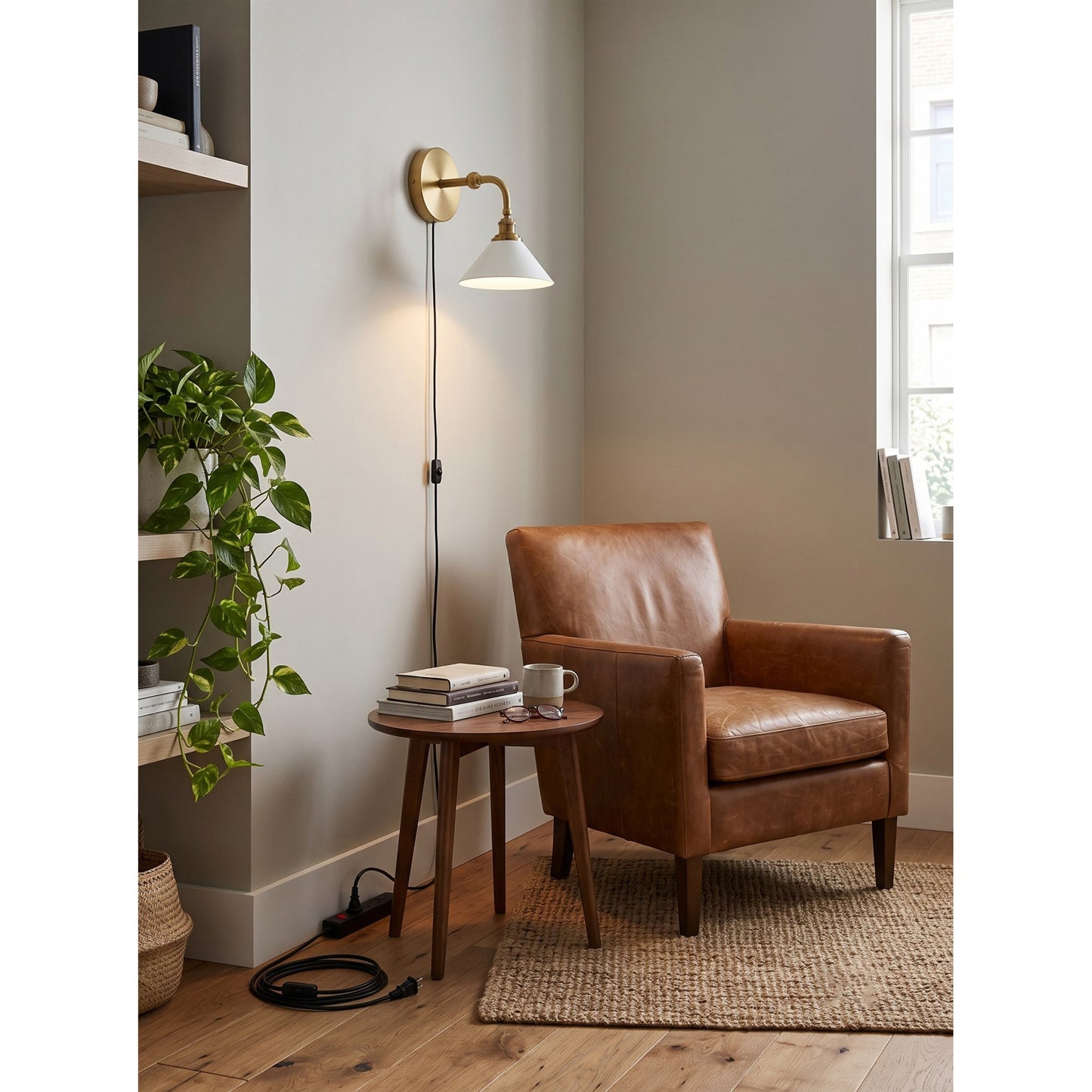 Alentejo Plug-in Wall Sconce