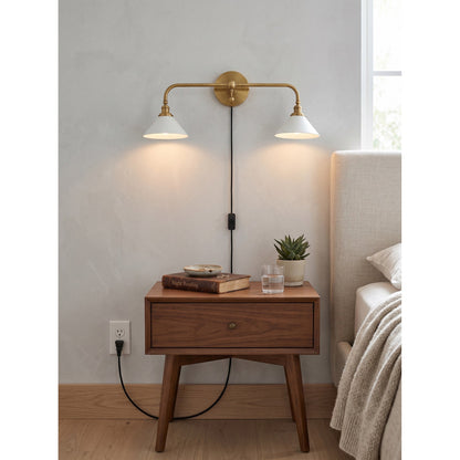Alentejo Plug-in Wall Sconce