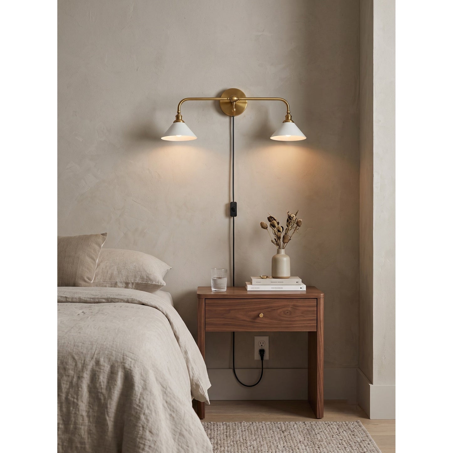 Alentejo Plug-in Wall Sconce