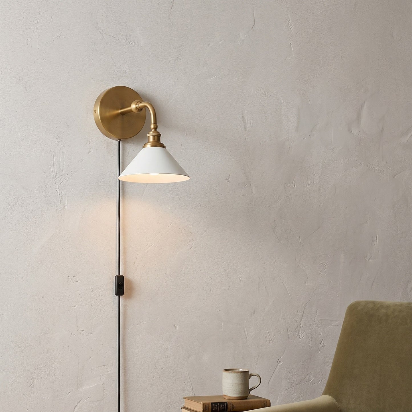 Alentejo Plug-in Wall Sconce