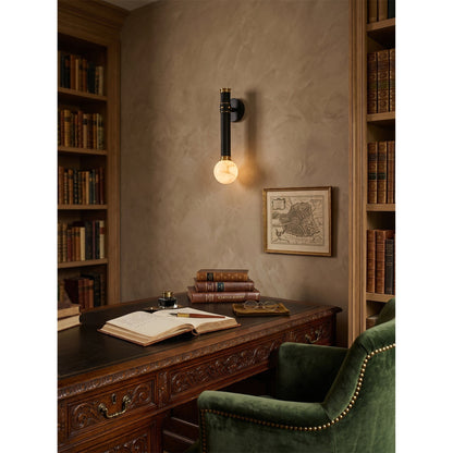 Opal Alabaster Globe Wall Sconce