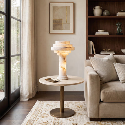 Tieralith Alabaster Table Lamp