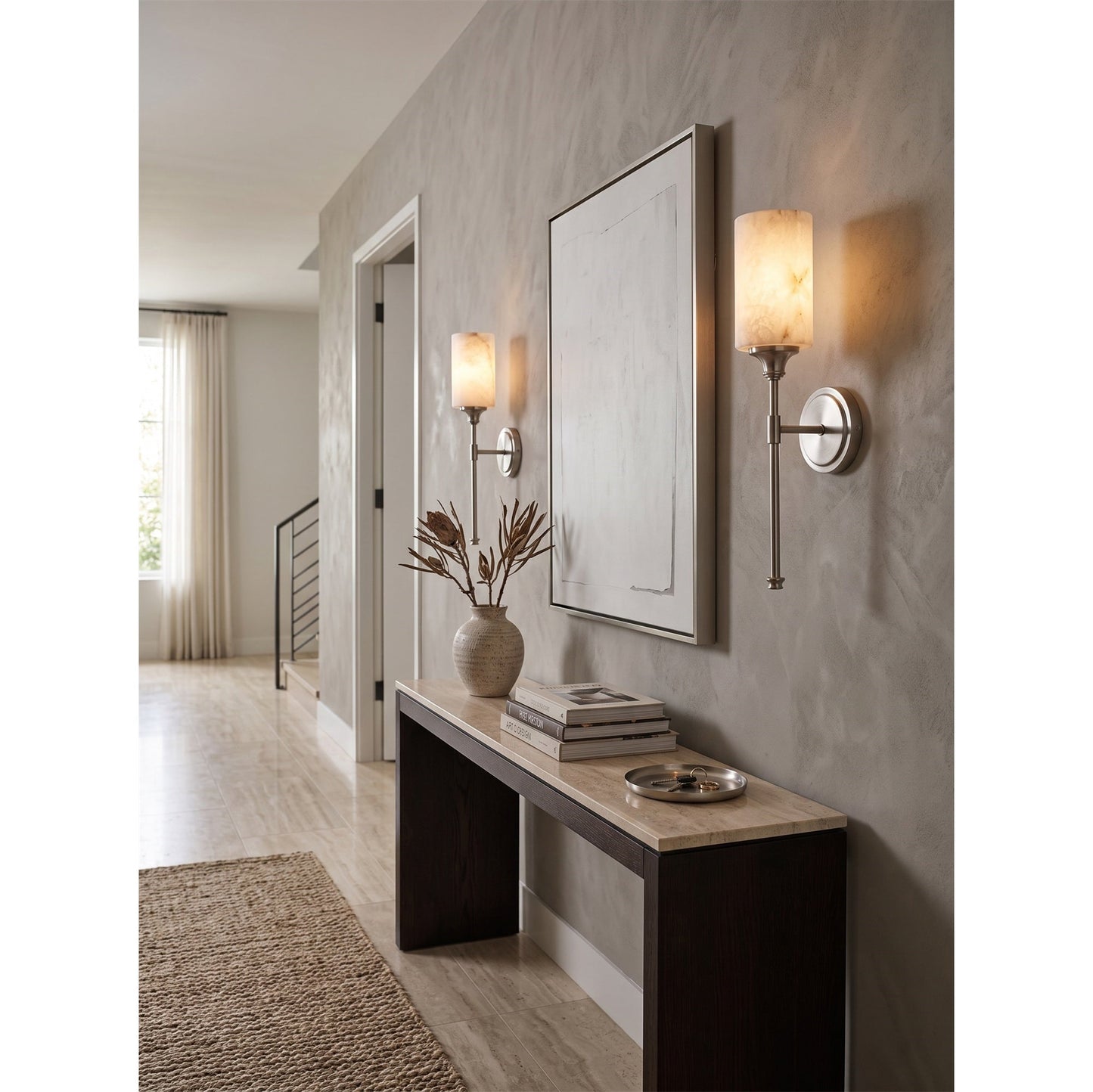 Lumara Alabaster Wall Sconce