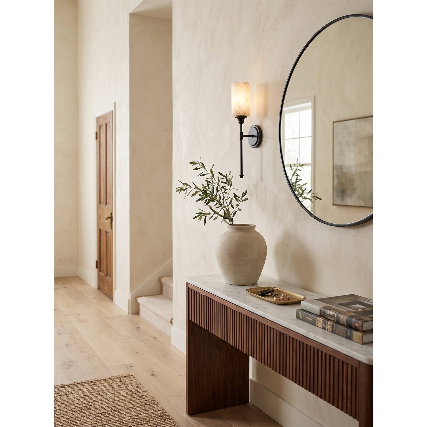 Lumara Alabaster Wall Sconce