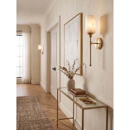 Lumara Alabaster Wall Sconce