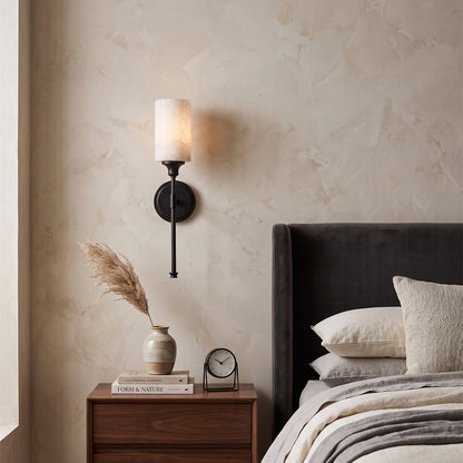 Lumara Alabaster Wall Sconce