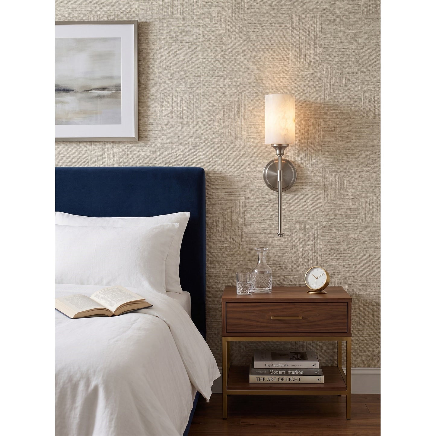 Lumara Alabaster Wall Sconce