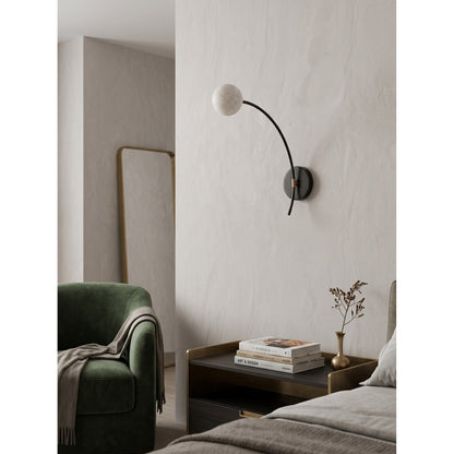 Traverse Alabaster Wall Sconce