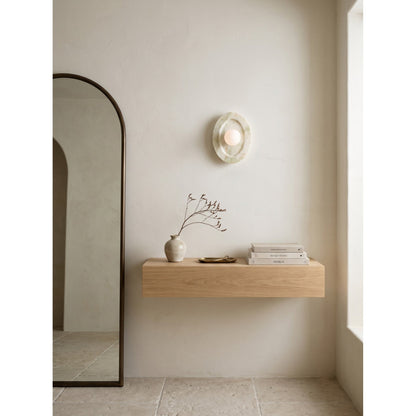 Tray Marble Wall Sconce