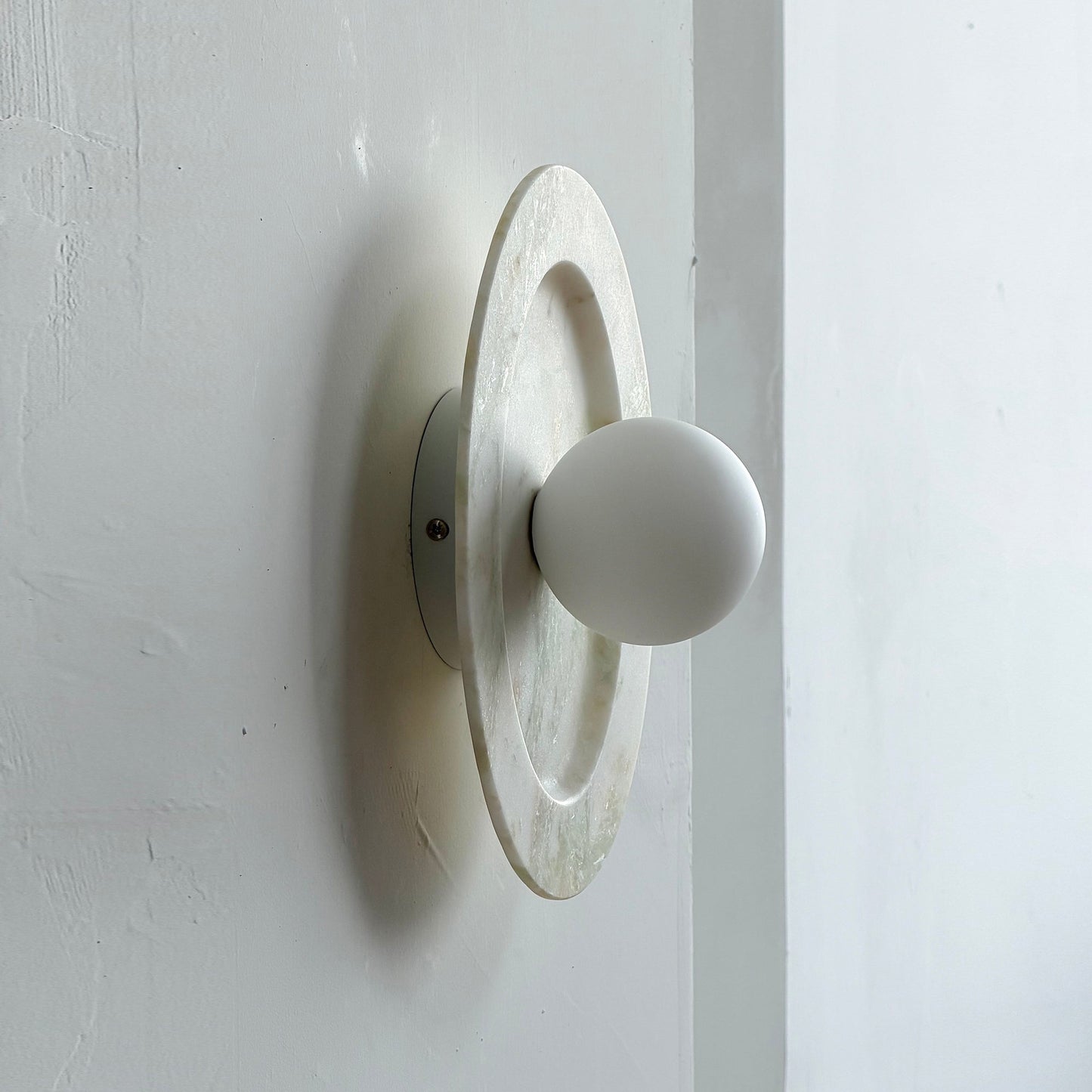 Tray Marble Wall Sconce