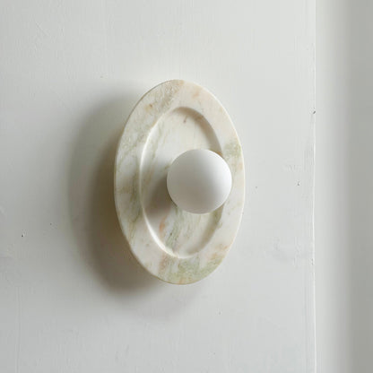 Tray Marble Wall Sconce