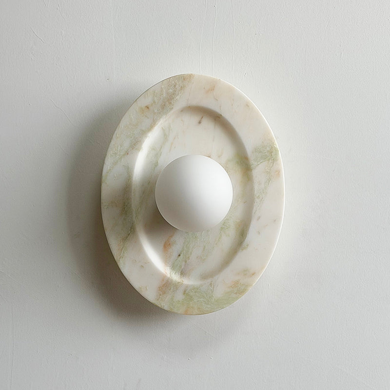 Tray Marble Wall Sconce