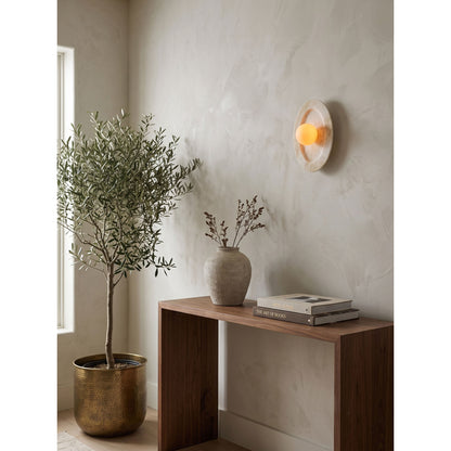 Tray Marble Wall Sconce